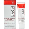 LifeCell All In One Anti-Aging Cream – Reduces Wrinkles, Fine Lines, Dark Circles & Sun Damage – Retinol, Vitamin C, DMAE & Hyaluronic Acid – Fragrance-Free, for All Skin Types (2.54oz)