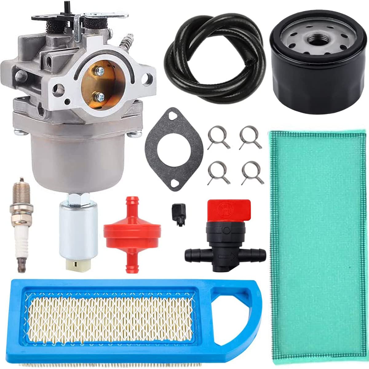 ZAMDOE 594593 591731 Carburetor for Briggs & Stratton 591731 593514 697141 697190 698445 699109 699937 791858 791888 792171 792358 793224 790418 for Nikki 31H777 31C707 31P777 21B000 21B807 Engines