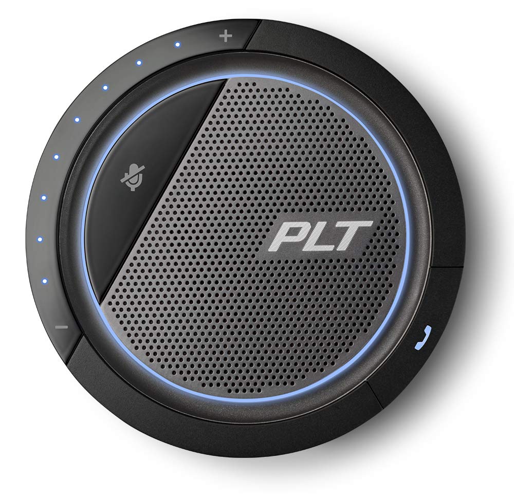 Plantronics CALISTO 5200 USB-C + 3.5 mm Conference Device with Microphone and Speaker ,black