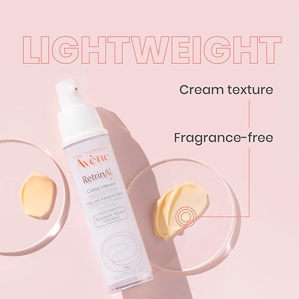 AVÈNE RETRINAL 0.1 INTENSIVE CREAM, RETINALDEHYDE, REDUCE SIGNS OF AGING, BRIGHTEN & REJUVENATE SKIN, 1.01 OZ