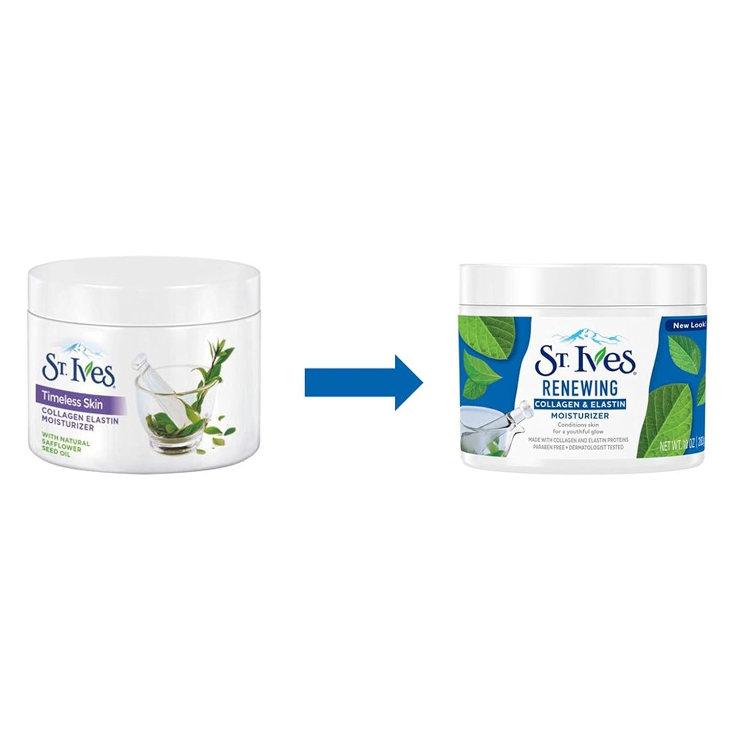 St. Ives Face Moisturizer for Dry Skin, Paraben free and Non Comedogenic, 10 oz: St. Ives: Beauty