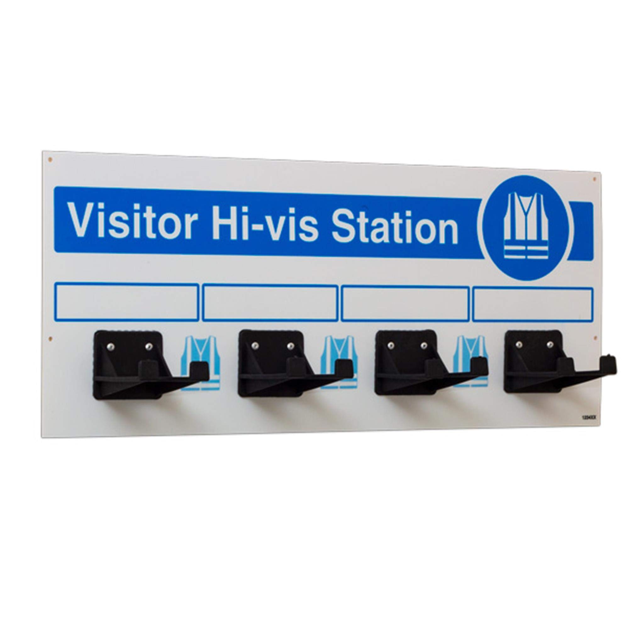V Safety Ppe Visitor Station - 4 Holder - 220mm x 530mm - Single