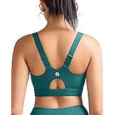 RUNNING GIRL Sports Bras for Women High Support,Adjustable Racerback Molded Cup Sports Bra Yoga Athletic Workout Bra