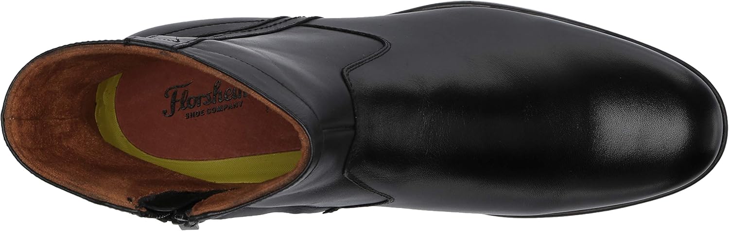 Black, Florsheim Mens Medfield Plain Toe Zip Boot Fashion