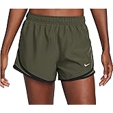 Nike Women's Tempo Pace Running Shorts 2.0 (US, Alpha, X-Small, Regular, Regular, Cargo Khaki)