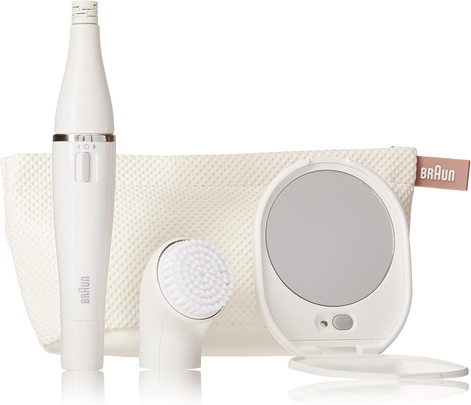 Braun Face 830 MiniFacial Electric Hair Removal Epilator with Facial