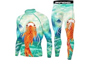 1Bests Men's Running Fitness Cooling Sportswear Camo Compression Short-Sleeved Shirt + Pants Sets