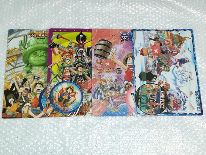 Amazon Co Jp One Piece ワンピース ジャンプフェスタ 下敷き 4種セット 品 価格 下じき 最悪の世代 超新星 ホビー