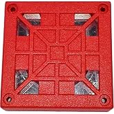 Wheelock 31T-115-R Horn, Red Textured Finish, Resonant Grille Design, Screw Terminal Inputs, Indoor or Outdoor Mounting, Vandal Resistant, 115 vac