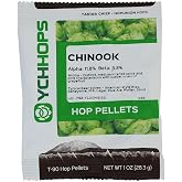 HopUnion COMINHKPR79189 Hop Pellets for Home Brew Beer Making (US Chinook) 1oz, green