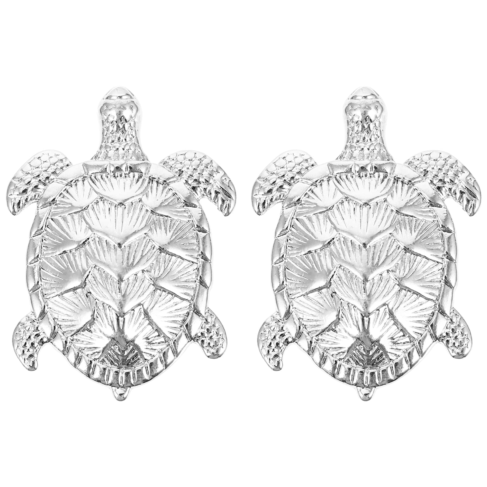 DOITOOL 2pcs Cabinet Knob Nautical Turtle Drawer Dresser Knobs and Handles Door Pulls Handle Single Hole Knobs for Kitchen Bathroom Dresser Furniture Accessories