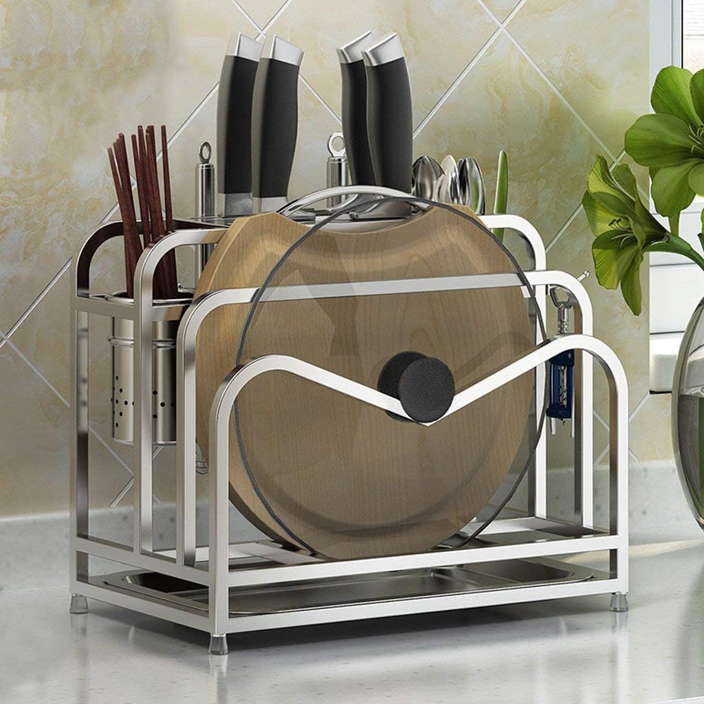 Stainless Steel Knife Cutting Board Rack Cutting Board Rack Storage