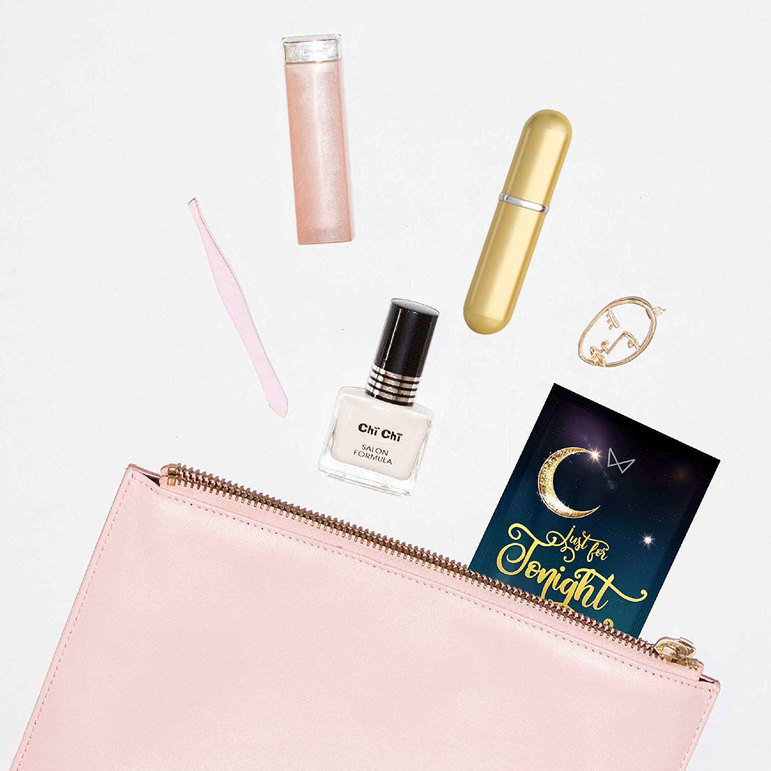 SANJYUT Portable Mini Refillable Perfume Empty Spray Bottle Atomizer Leak Proof Sprayer TSA Carry On Approved Travel Accessories for Perfume and Other Liquids Travel Companion Great Gift for Women Men