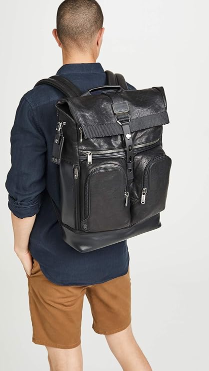 tumi ridley roll top backpack