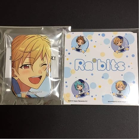 Amazon Co Jp あんさんぶるスターズ 一番カフェ スクエア缶バッジ ユニットコースター 仁兎なずな Ra Bits あんスタ まるかく ホビー 通販