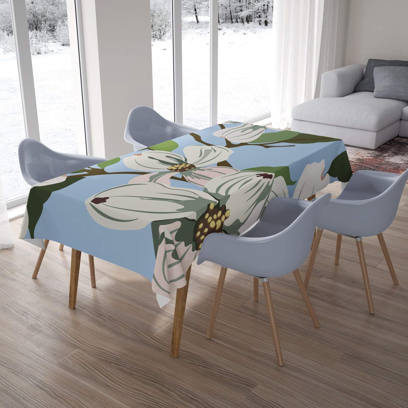 Bonamaison Kitchen Decoration, Tablecloth, 140cm x 200cm - Designed and Manufactured in Turkey