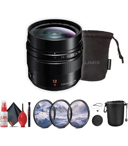 Amazon.com : Panasonic Leica DG Summilux 12mm F/1.4 ASPH. Lens H