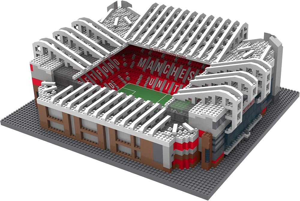 FOCO Manchester United FC 3D BRXLZ Old Trafford Stadium Construction Toy 3589