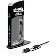 Plugable USB 3.0 Universal Laptop Docking Station Dual Monitor for Windows and Mac, USB 3.0 or USB-C, (Dual Video: HDMI and H