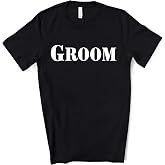 Blue Sand Textiles Groom Shirt. Bachelor Party Shirts. | Matching Wedding Shirts. Soft Premium Unisex Groom Shirt for Bachelor Party, Getting Ready &amp; Wedding Day.