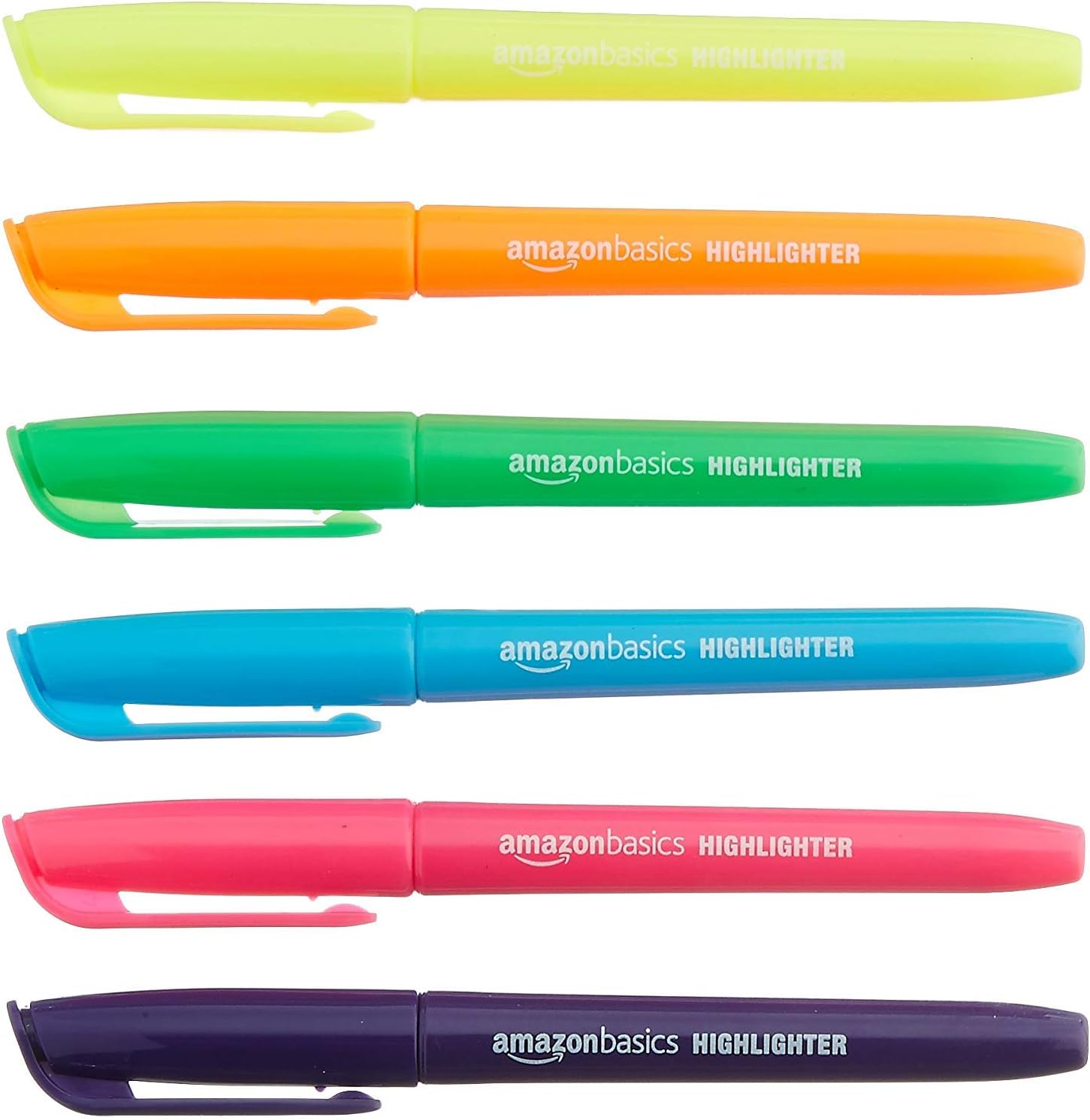 AmazonBasics Chisel Tip Highlighters Pack of 24 Assorted Colors