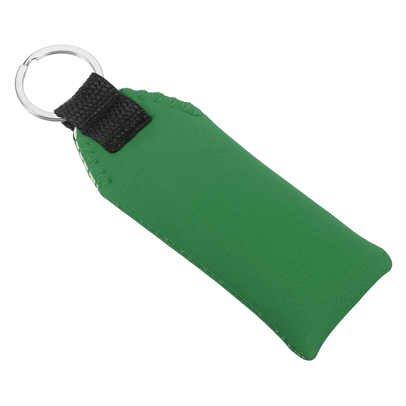 PATIKIL Floating Neoprene Keychain, Waterproof Buoyant Key Ring Water Sports Keychain for Marine Boat Fishing Sailing Surfing Kayaking, Green