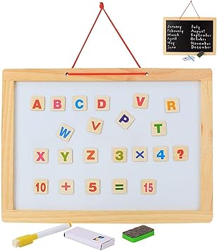 Vivir High Quality Edutainment Double Sided Board Activity Toys for Kids (Small)