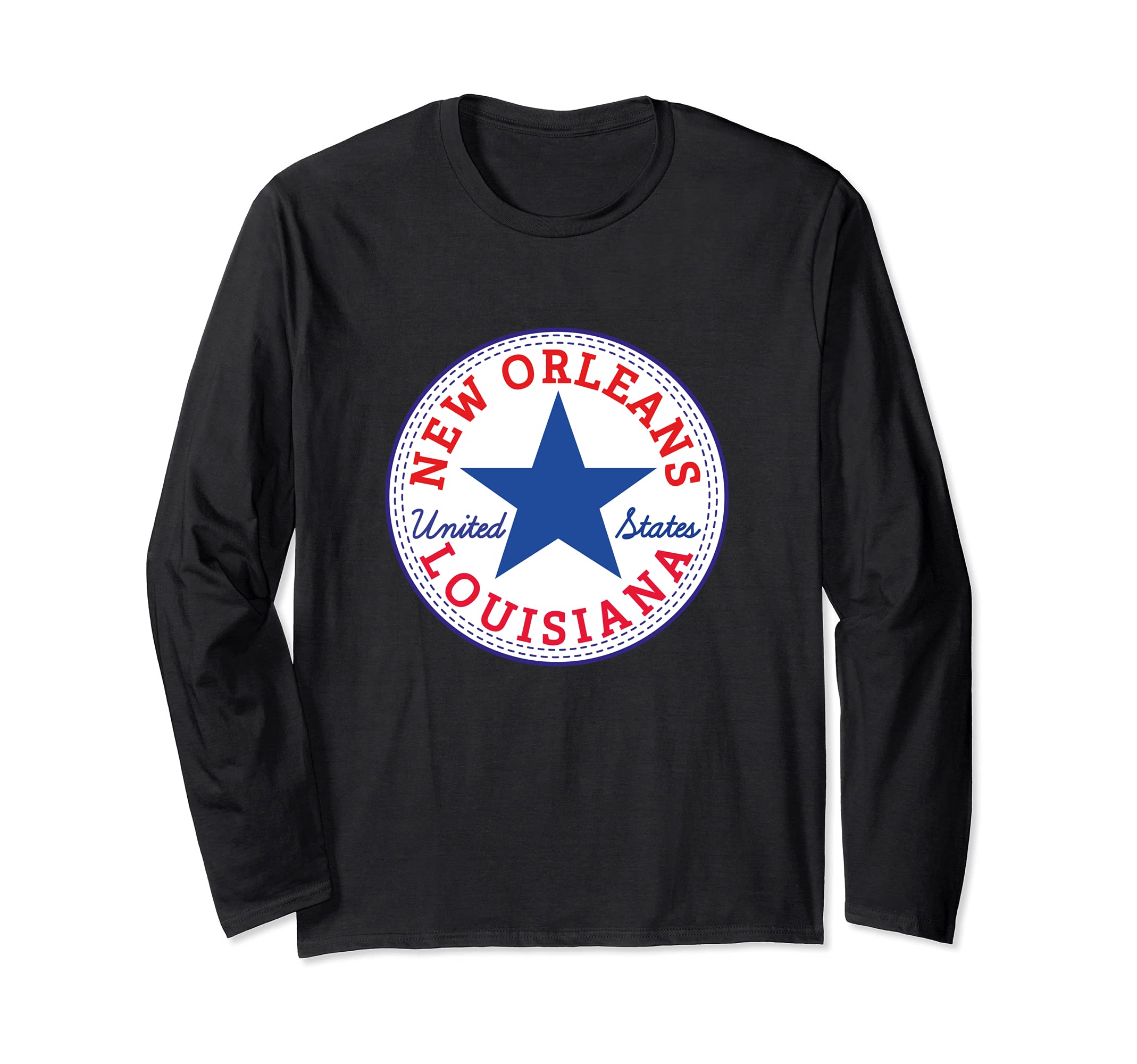 New Orleans Louisiana USA United States of America traveler Long Sleeve T-Shirt