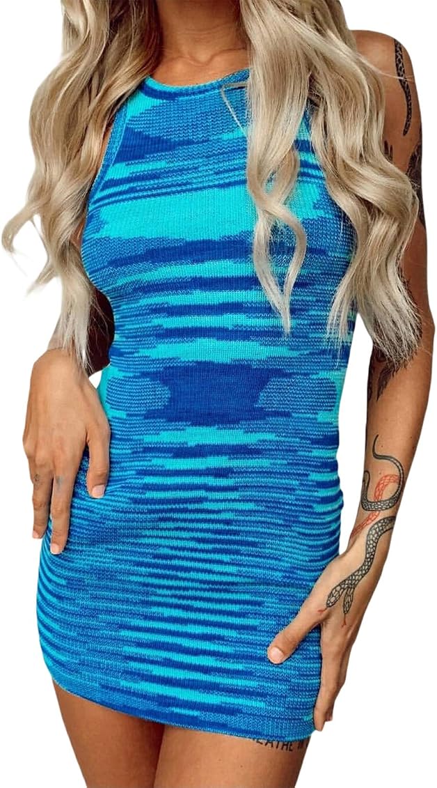 Amazon.com: NUFIWI Women Sexy Tie Dye 