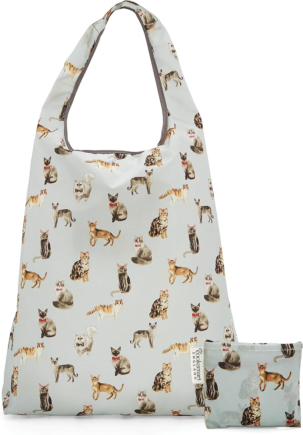 Cooksmart British Designed Large Eco Bag with Handles 46x25.5x2 cm