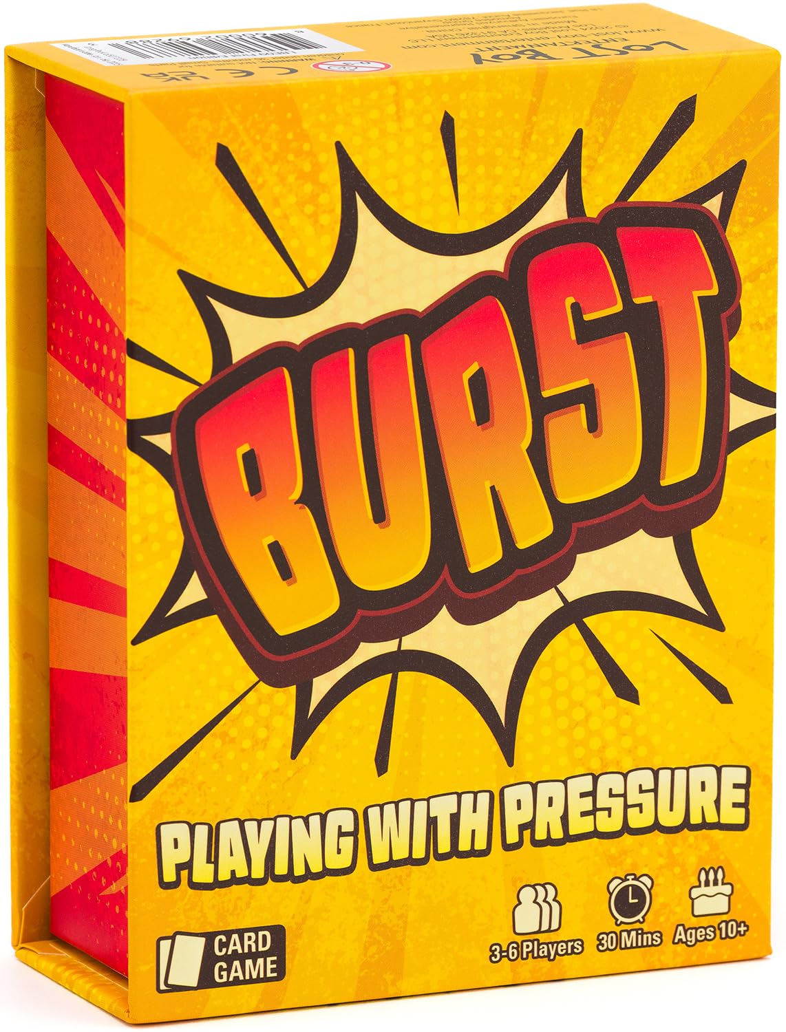 Lost Boy Entertainment Burst - Card Games - Family Party - Game Night - for Kids 10 and Up - Games for Adults