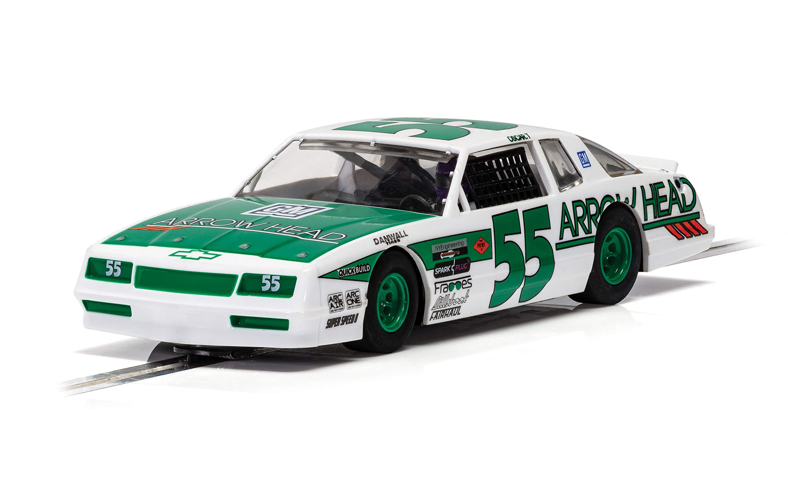 Scalextric C4079 Chevrolet Monte Carlo - Green & White No.55