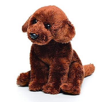 chocolate labrador plush toy