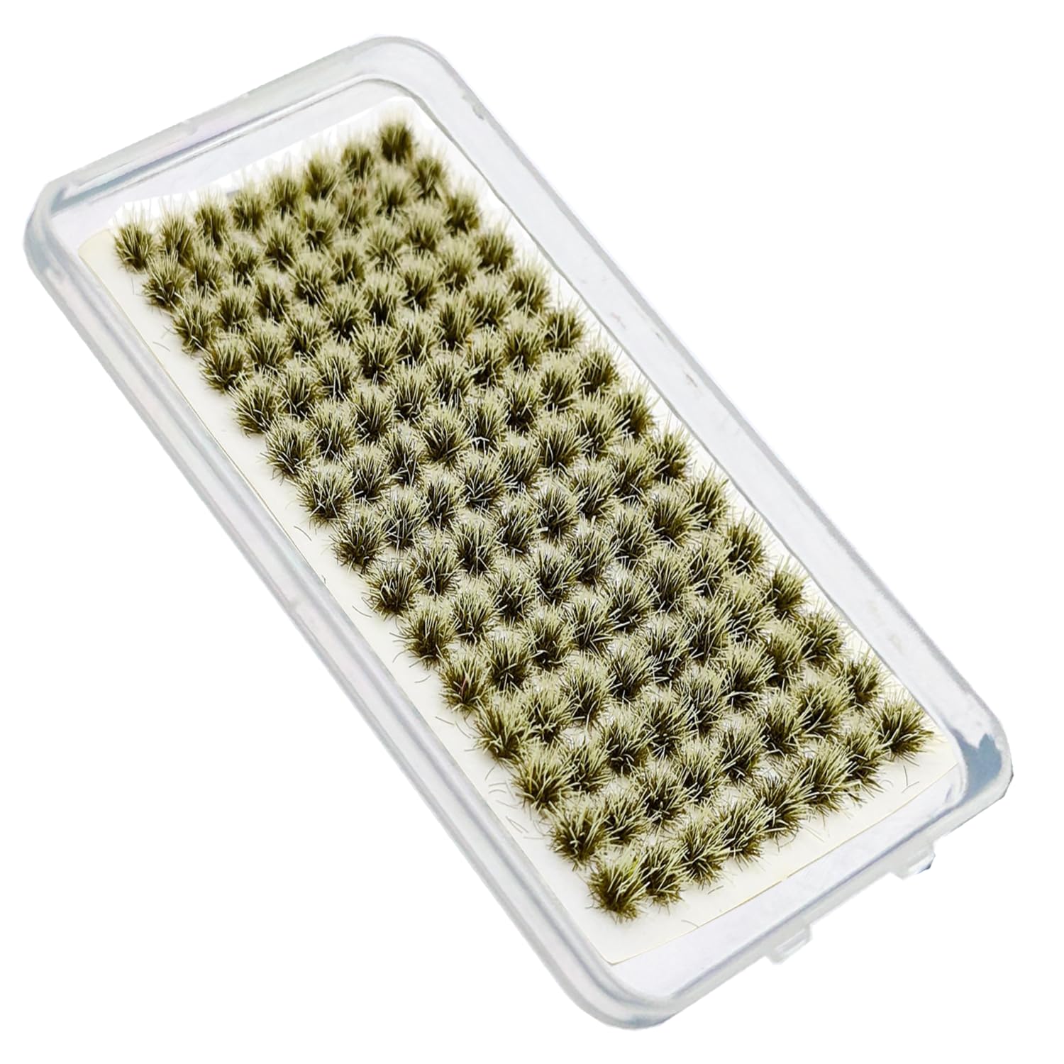 RXKFIGX 120 PCS Tuft Model Grass Static Grass Tufts Terrain Model Kit Resin Static Scenery Model for DIY Gaming Terrain Decoration Train Landscape Railway Artificial Grass Modeling