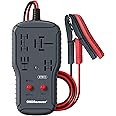 OBDResource 12V/24V Automotive Relay Tester for 4 & 5 Pin Relays - Handheld Car Diagnostic Tool with Battery Clips, DIY Car R