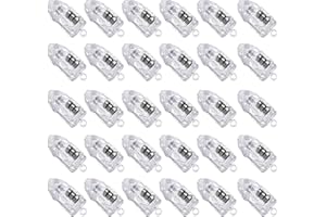 Novelty Place 30 Pcs White LED Mini Party Light for Paper Lantern, Balloons, Weddings and Festival Decorations - Long Lasting