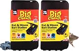 The Big Cheese Rat & Mouse Bait Station - Reusable Tamper-Resistant Box view 1