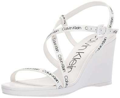 calvin klein bellemine espadrille wedge sandal