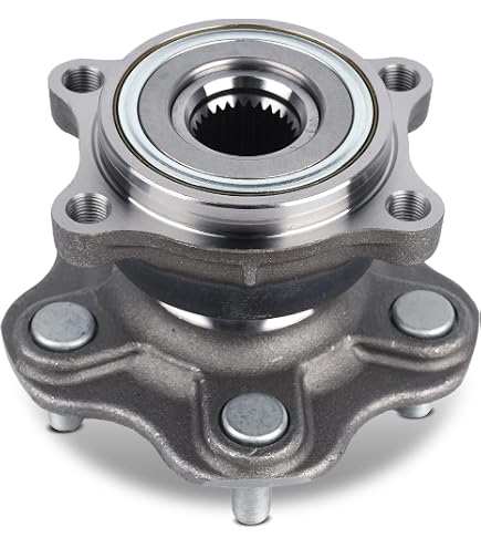 TRQ Rear Wheel Bearing & Hub Assembly Set - Fits 2009-2013 Toyota Matrix & 2009-2010 Pontiac Vibe AWD