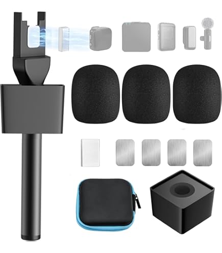 Hollyland Lark M2 Combo Sistema de 2 Micrófonos Inalámbricos