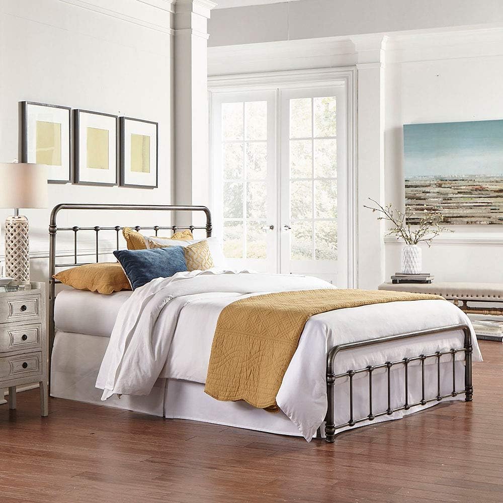 Best Metal Queen Bed Frame To Standard Headboard Brackets
