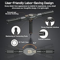 Bomivoi 42 in 1 Magnetic Screwdriver Set, DIY