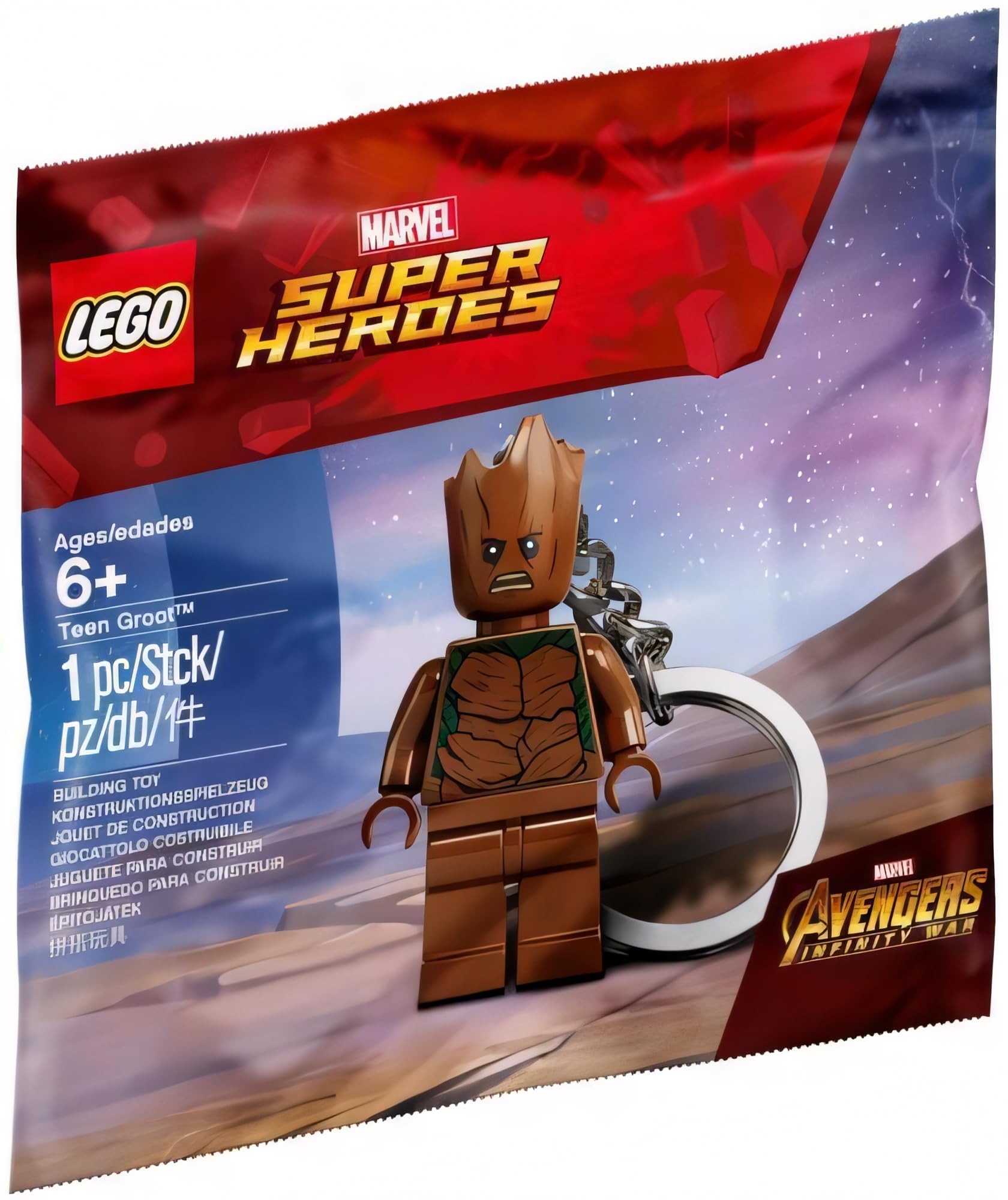 LEGO Teen Groot Keychain - Avengers Infinity War Promo Polybag Set 5005244