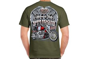 BIKER LIFE CLOTHING 2022 Sturgis Motorcycle Rally 82nd Anniversary Patriot T-Shirt