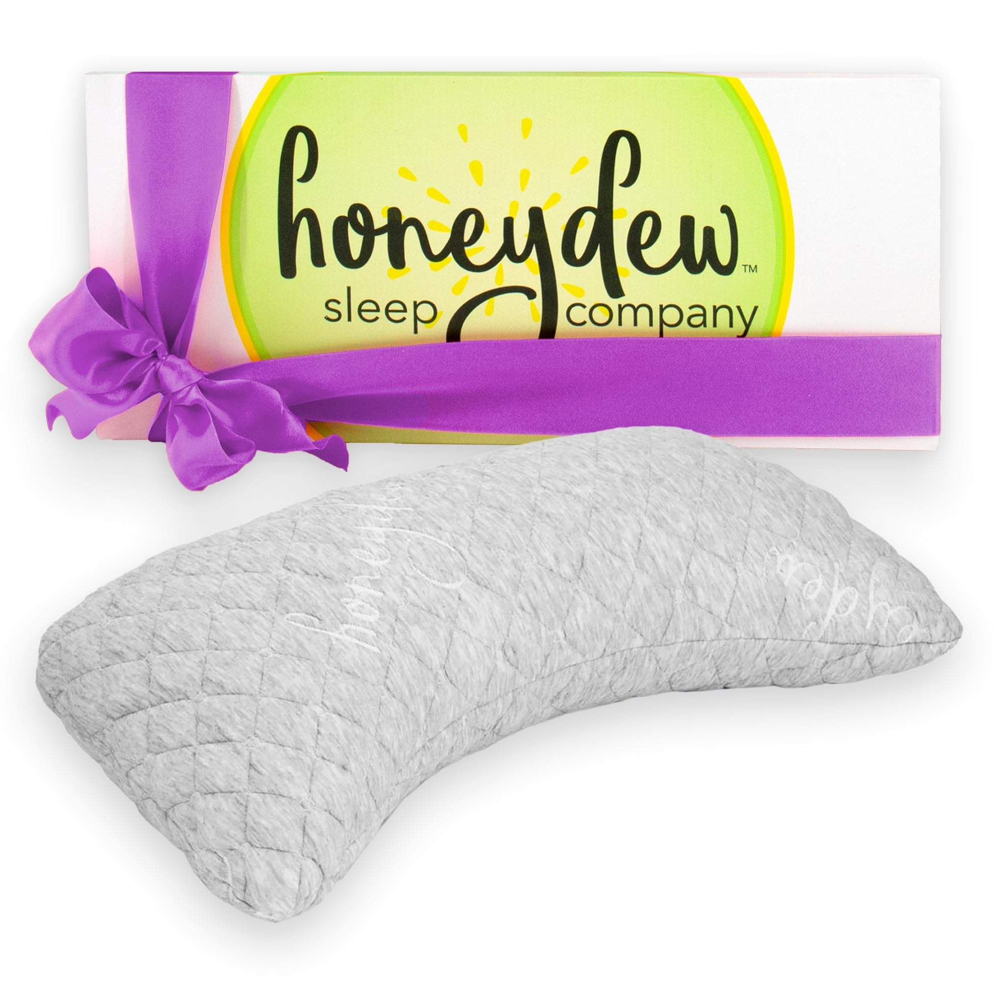 Photo 1 of Honeydew Essence Side Pillow- The Ultimate Luxury Neck Pillow- Fully Adjustable Support for Neck Pain Relief- Made in USA- Enhanced, Hypoallergenic Patented Cooling Pillow Fill - Queen (Pack of 1)