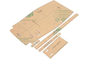 Handbag Shoulder Bag Acrylic Template Leather Pattern Acrylic Leather Pattern Leather Templates for Shoulder Bags