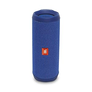 JBL Flip 4 Bluetooth Portable Stereo Speaker - Blue