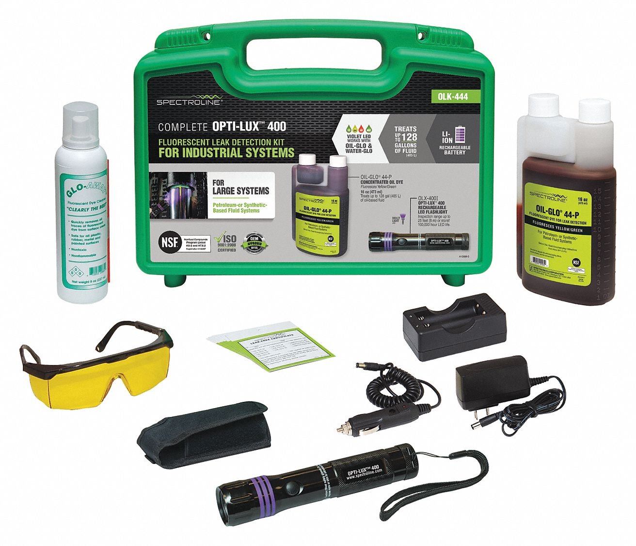 SPECTROLINE Hydraulic Oil Leak Detection Kit Industrial