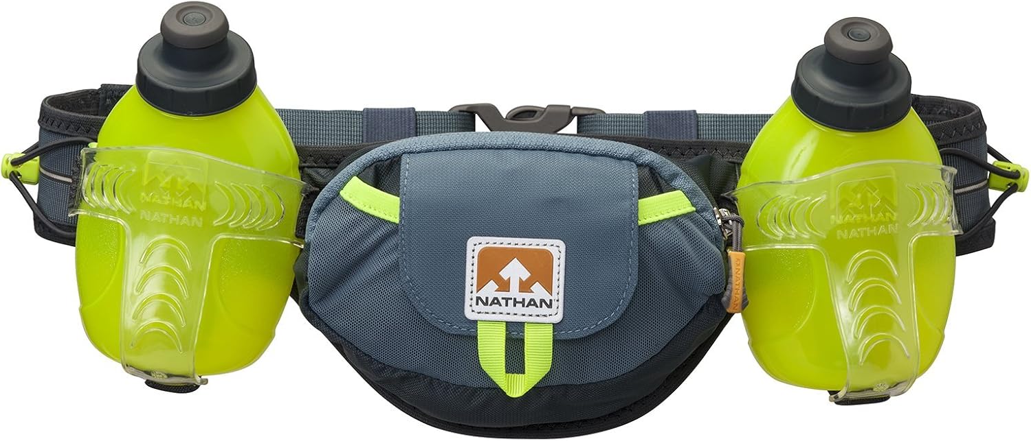Nathan Trail Mix Plus Hydration Belt, Bluestone, One Size, Hydration