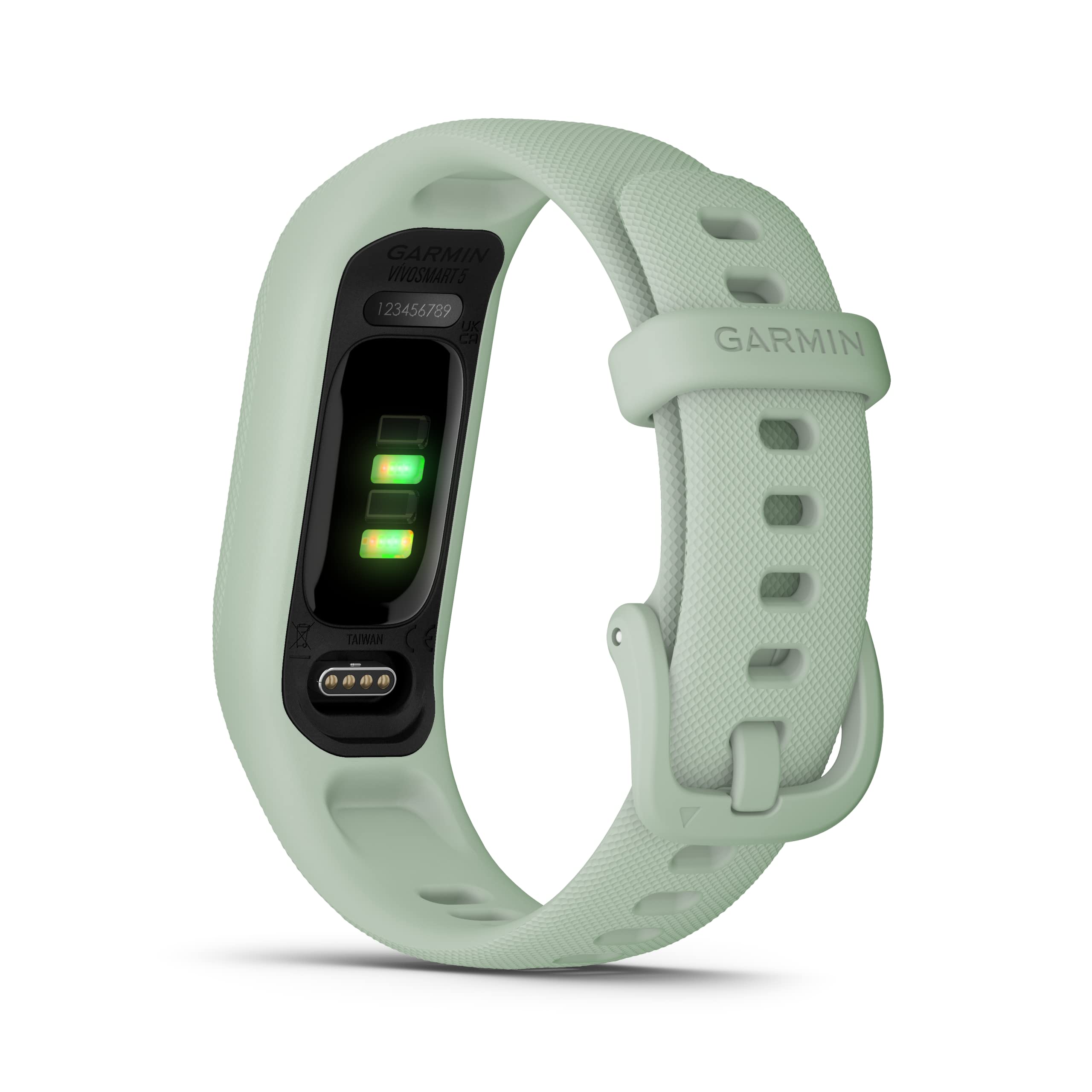 Garmin vívosmart® 5, Fitness Tracker, Long-Lasting Battery, Simple Design, Cool Mint